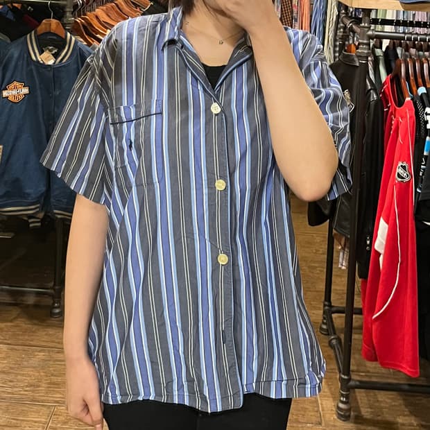 [HI] 폴로 반팔 셔츠 네이비