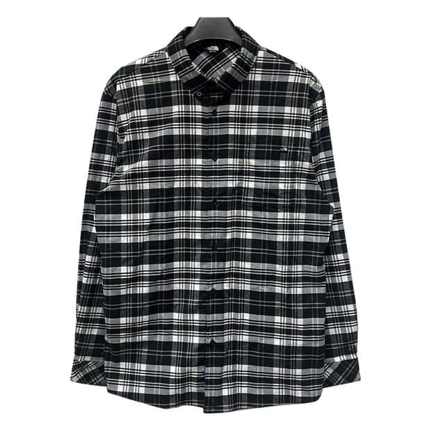 노스페이스 플래이드 체크 셔츠 남방 2XL