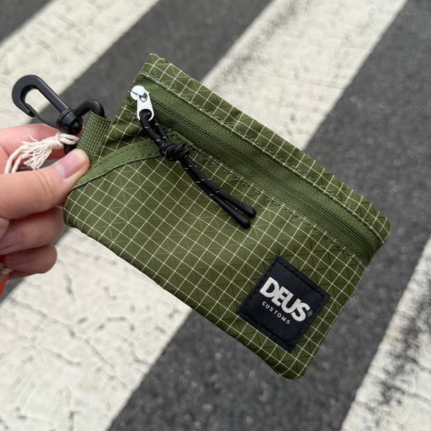 언박싱 제품💨 데우스 키링지갑 (그린)