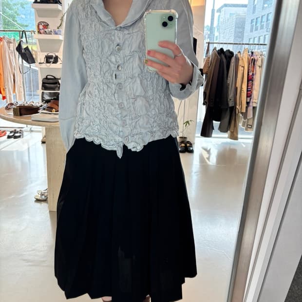 Bottega Wrinkled Blouse