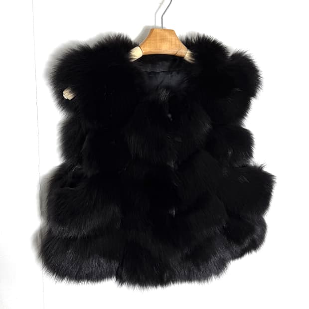 사가퍼 사가퍼베스트 사가퍼조끼 폭스퍼 밍크자켓 사가폭스