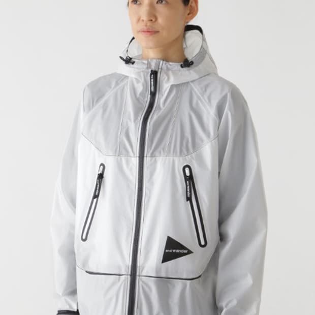 andwander Loose Fitting Rain Jacket