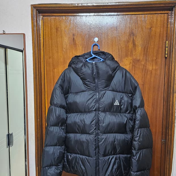 나이키 루나레이크 패딩xl 블랙