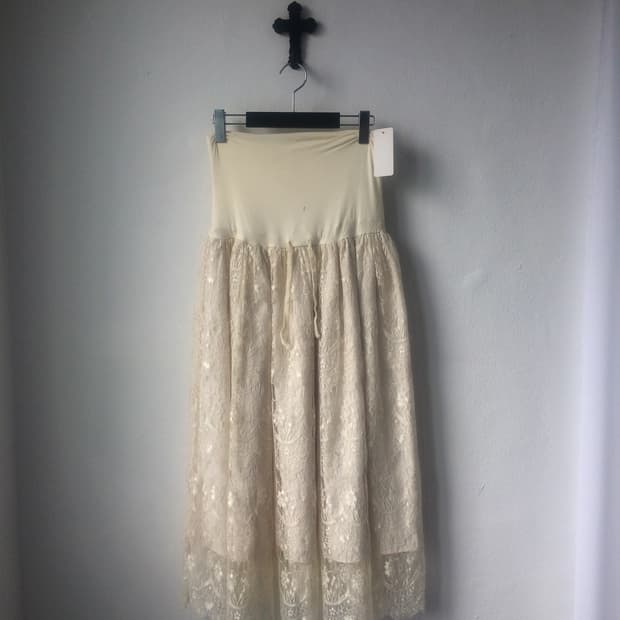 2way lace one piece skirt