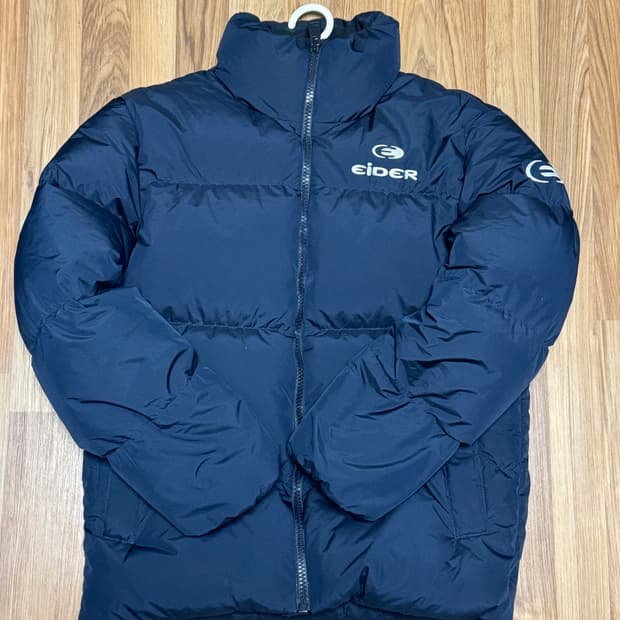 아이더 네이비 헬리오 숏패딩 