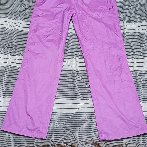 언더아머 춘추용 바람막이팬츠 여성XL 기장105