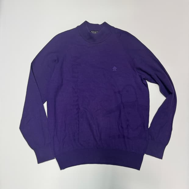 먼싱웨어 캐시미어 혼용 골프 니트