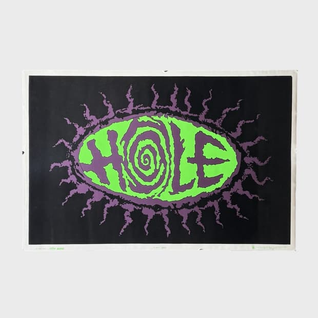 홀 HOLE 빈티지 밴드 포스터 정품 (액자포함)