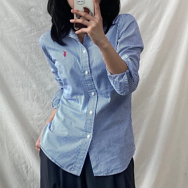 폴로 스트라이프 셔츠 