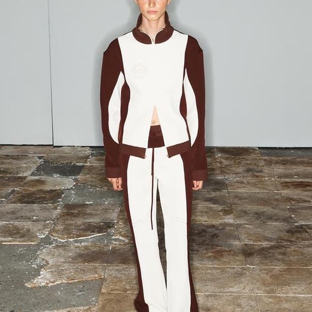 OPEN YY Panelled Track Pants 트랙팬츠