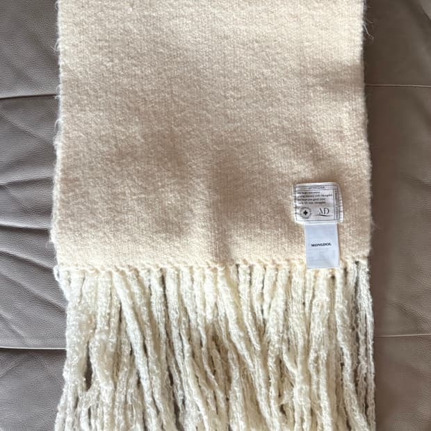 몽돌 헤비 울 니트 머플러