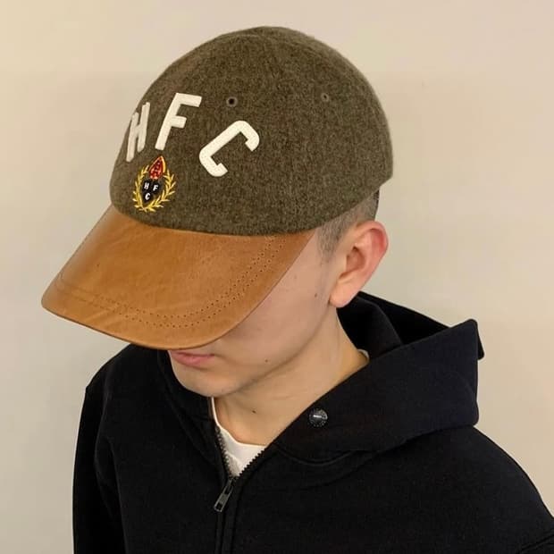 헤리티지플로스 크레스트 펠트 울 레더 캡 팝니다