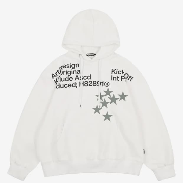네스티킥 카이파이 후드티 Int Prty Hoodie White