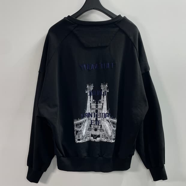 22s 준지 그래픽 스웻 오버핏 맨투맨 (on.678)