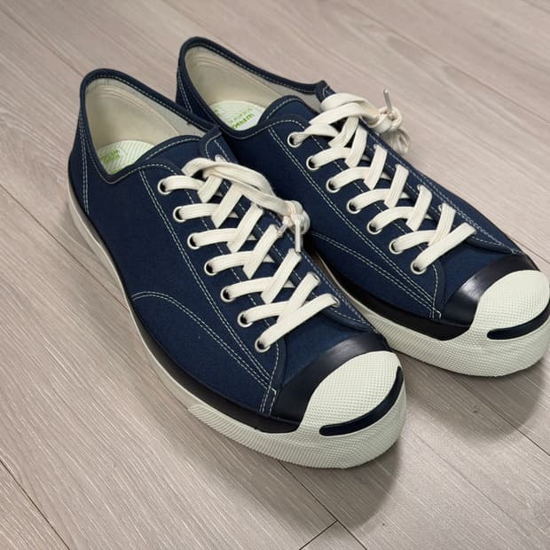 캡틴선샤인 ks 더비 캡 토 스니커즈 네이비