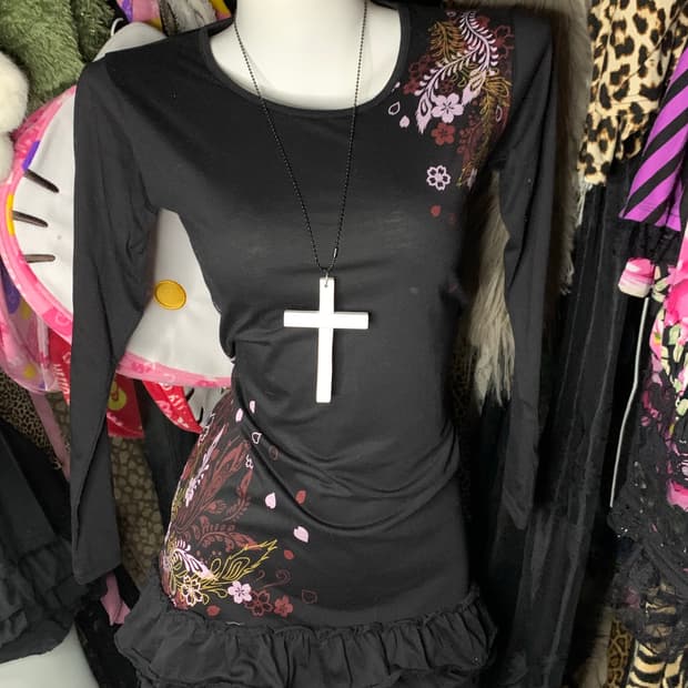 오리엔탈 캉캉 원피스 긴팔