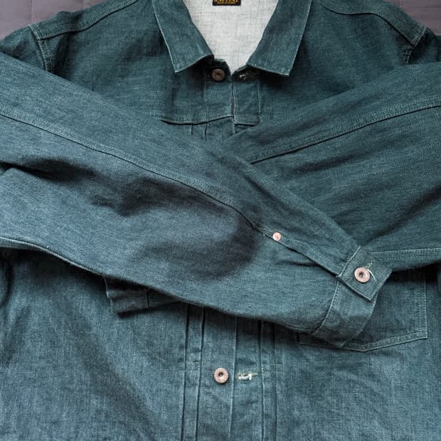 Kapital indigo no.4 데님 자켓