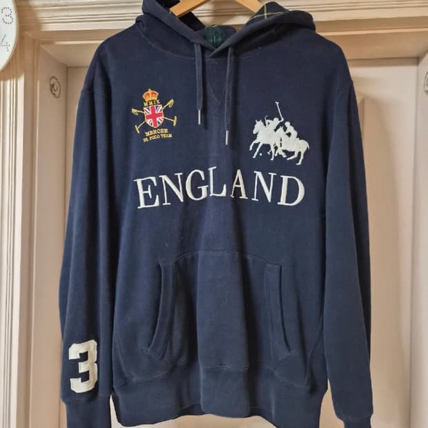 폴로랄프로렌 빅포니 잉글랜드 후드티