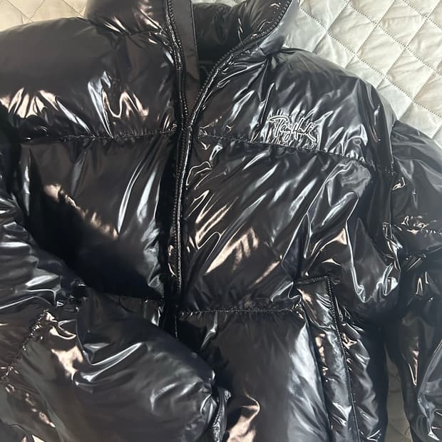 토니호크 유광패딩 