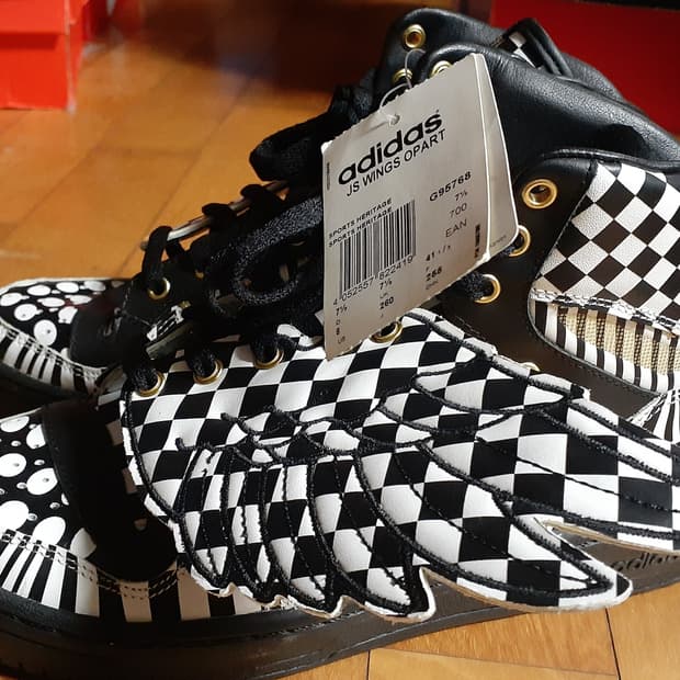 아디다스 제레미스캇 윙 체커보드 260-새상품 
