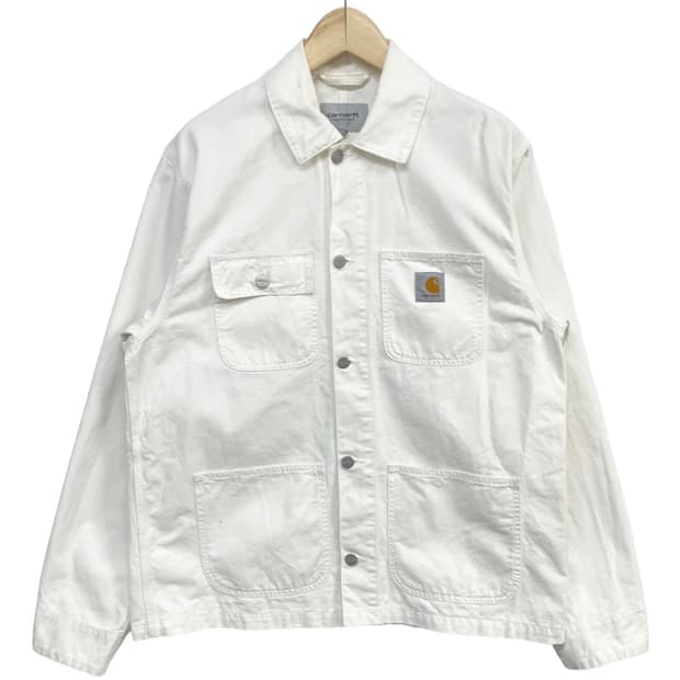 칼하트 wip 미시간 화이트 자켓