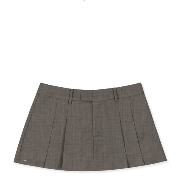 Demure Crop Set-Up Skirt