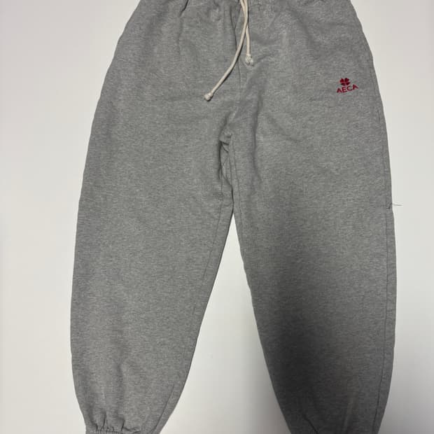 여성 AECA 에이카 화이트 24년도 벌룬 조거팬츠 M