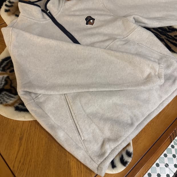 [골든베어] Soft Touch Half Zip-up T-shirt