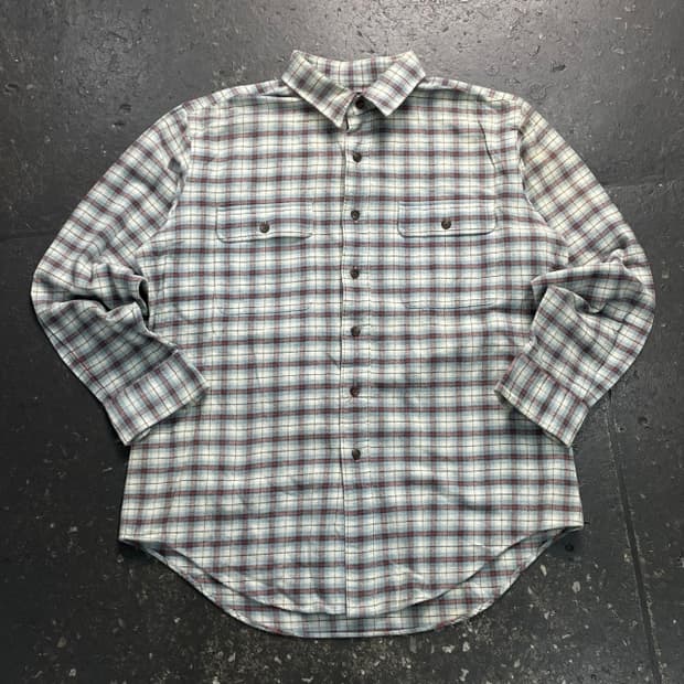 100 폴로 89s 체크 플란넬 셔츠 