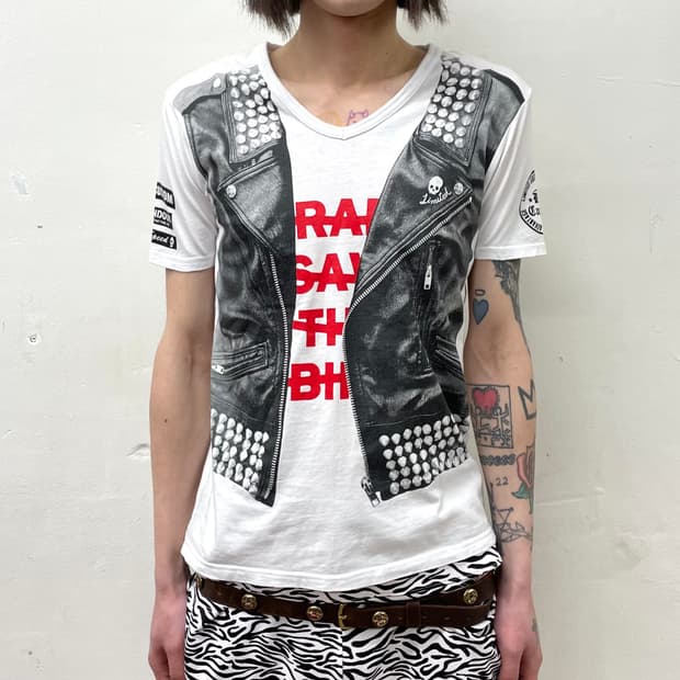 Stud Jacket Trong Fröuil T-shirt