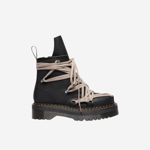 Dr. Martens x Rick Owens 1460 Quad Sole 