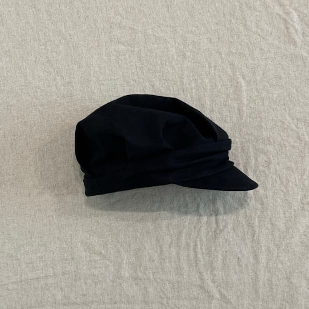 요지야마모토 24aw 개버딘 린넨 캐스킷 캡