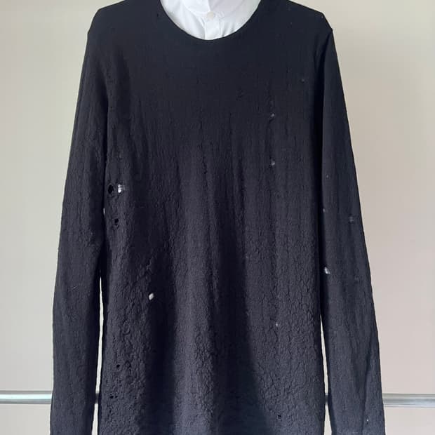 LEON LOUIS DAMAGED KNIT