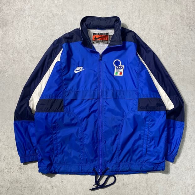[L-XL] 90s Nike 나이키 프리미어 이탈리아팀 바람막이