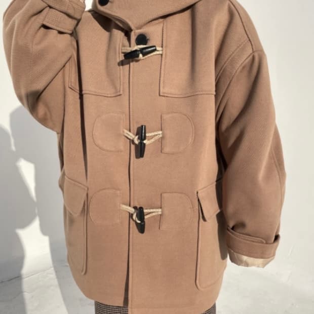 누빔 떡볶이 코트