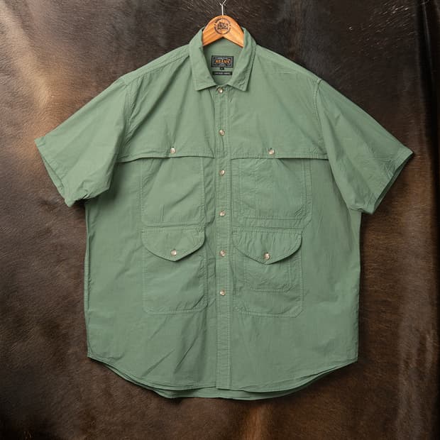 [115] 빔즈플러스 2022SS 코튼 립스탑 어드벤쳐 셔츠 