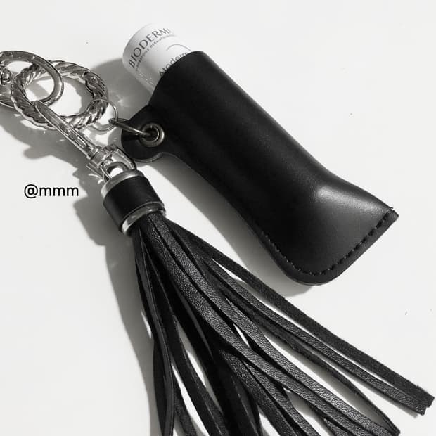 [Unisex] 립밤 케이스 테슬 키링 열쇠고리