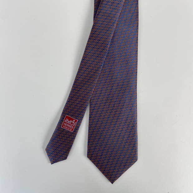 최상급 에르메스 H모노그램 명품 정품넥타이(HERMES)