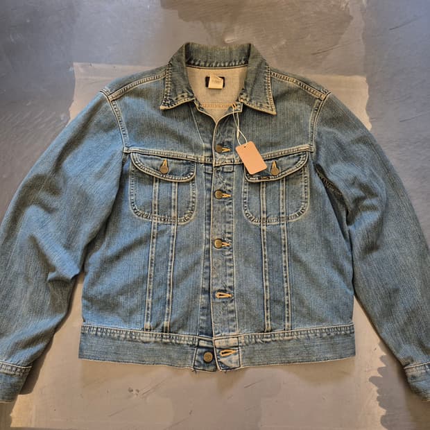 90s Lee 데님 트러커 자켓