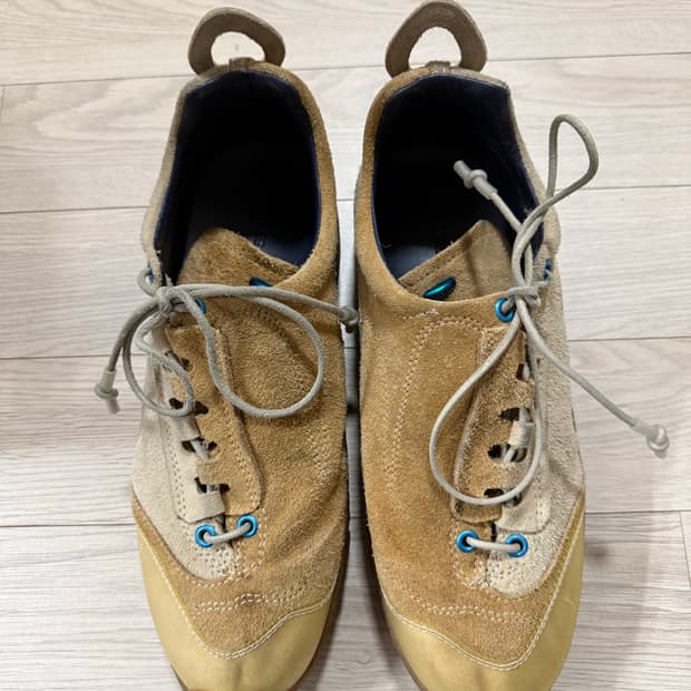 아워레가시 가베 퍼진 브라운 스웨이드 42