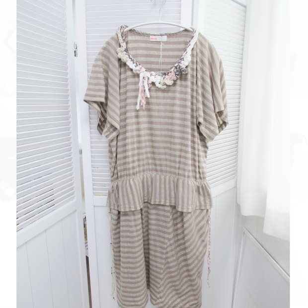 네넷 패브릭 트위스트 원피스