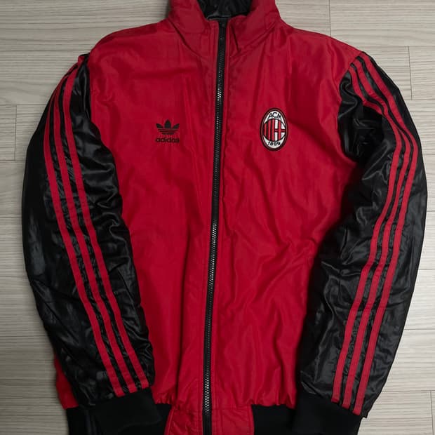 아디다스 AC밀란 리버시블 패딩
