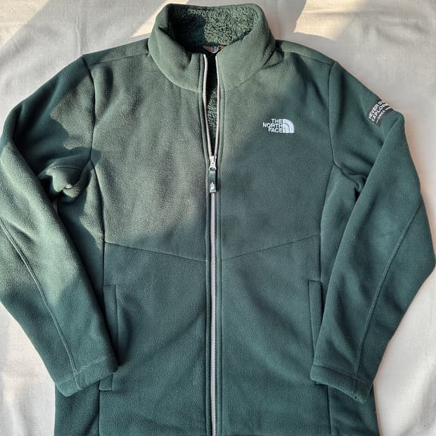 노스페이스 플리스 후리스 그린 95