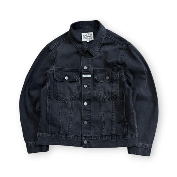 마리떼 프랑소와 저버 블랙 데님 트러커 자켓