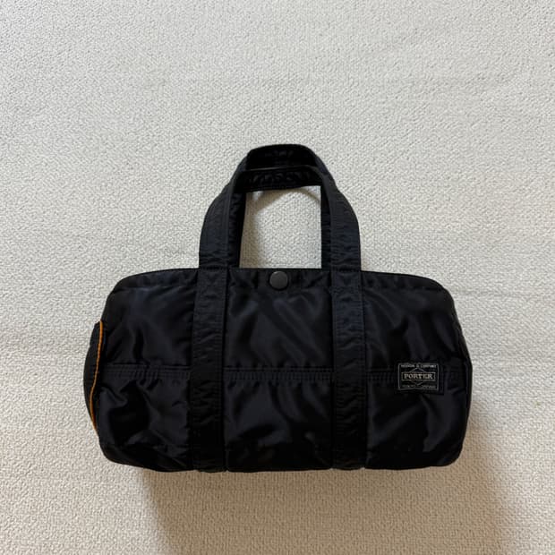 PORTER 포터 탱커 더플백 S 블랙 보스턴백