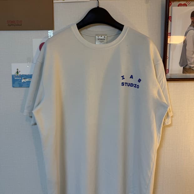 [XL] 아이앱 스튜디오 10주년 티셔츠 화이트