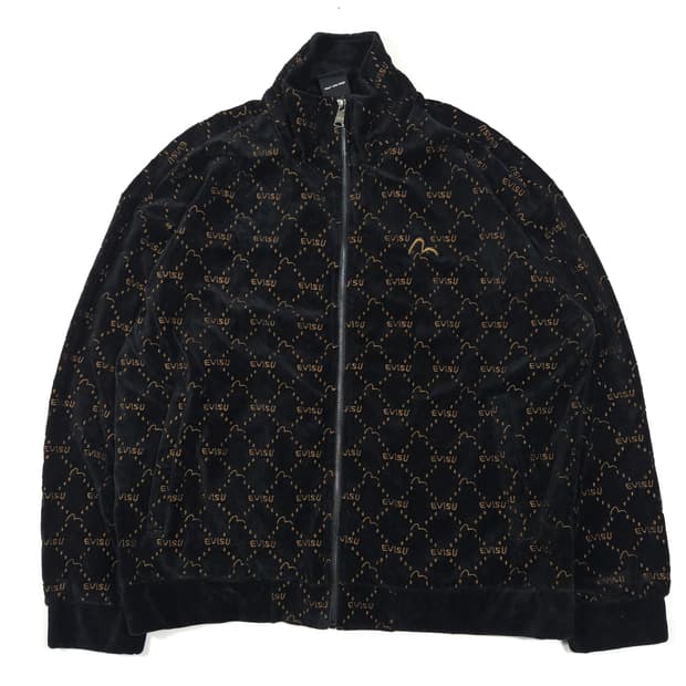 에비수 모노그램 벨벳 져지