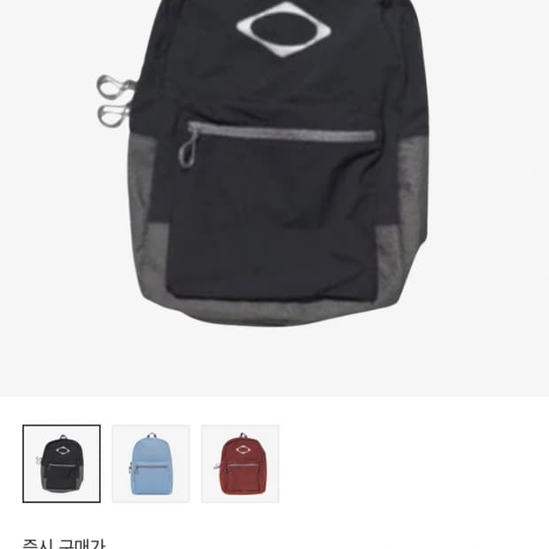 미스치프 롬버스 백팩 블랙
