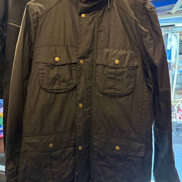 바버 콜브릿지 왁스 자켓