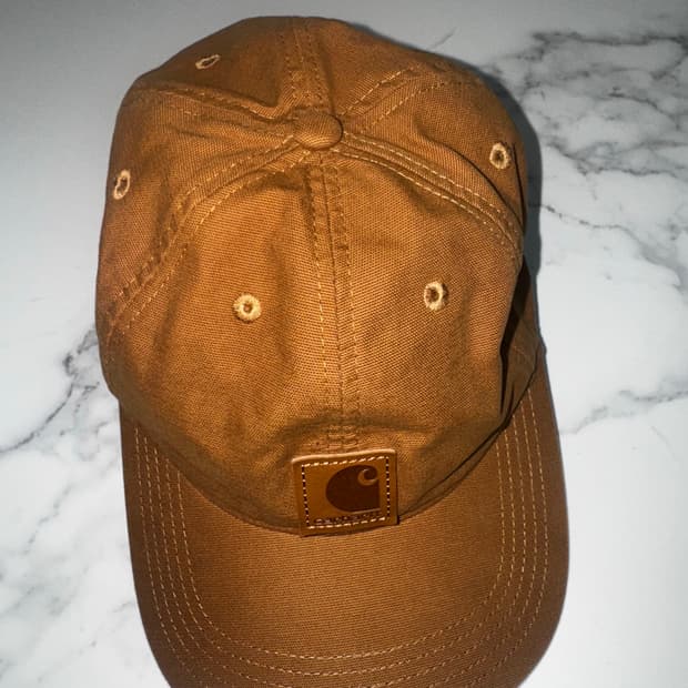 칼하트 브라운 캡모자